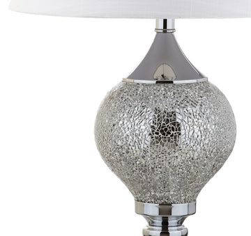 Louise 27" Mirrored LED Table Lamp - JONATHAN Y